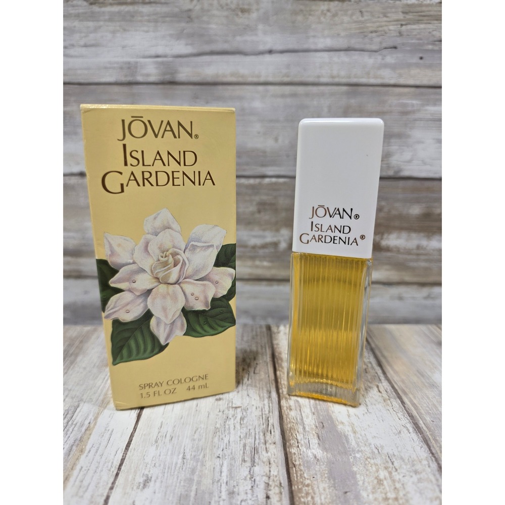 Jovan Island Gardenia Spray Cologne 1.5 fl oz 44 ml Women Vintage Fragrance